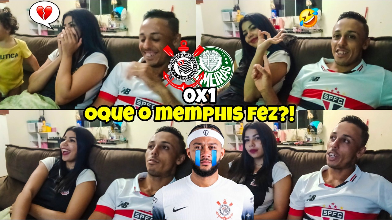 REACT COR 0x1 PAL- O LANCE QUE CALOU TODO MUNDO | Corinthians x Palmeiras