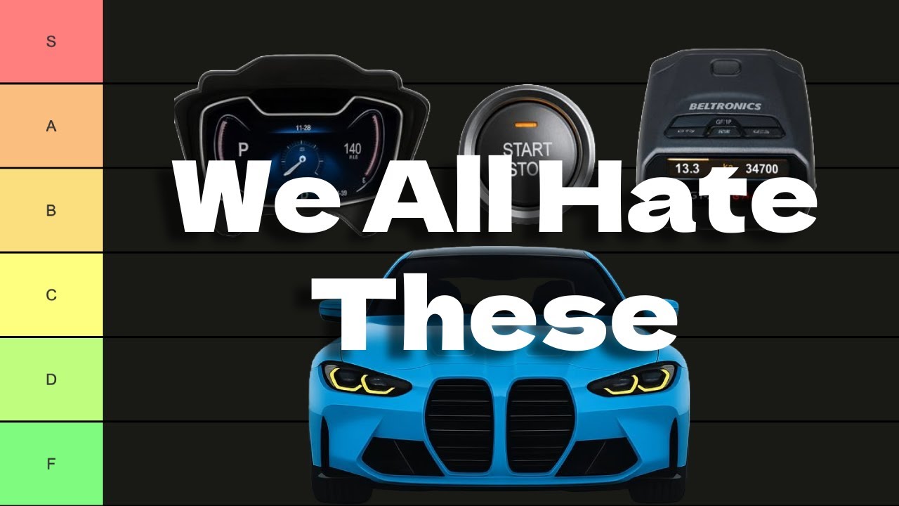 ХУДШИЕ характеристики новых автомобилей (список уровней)
