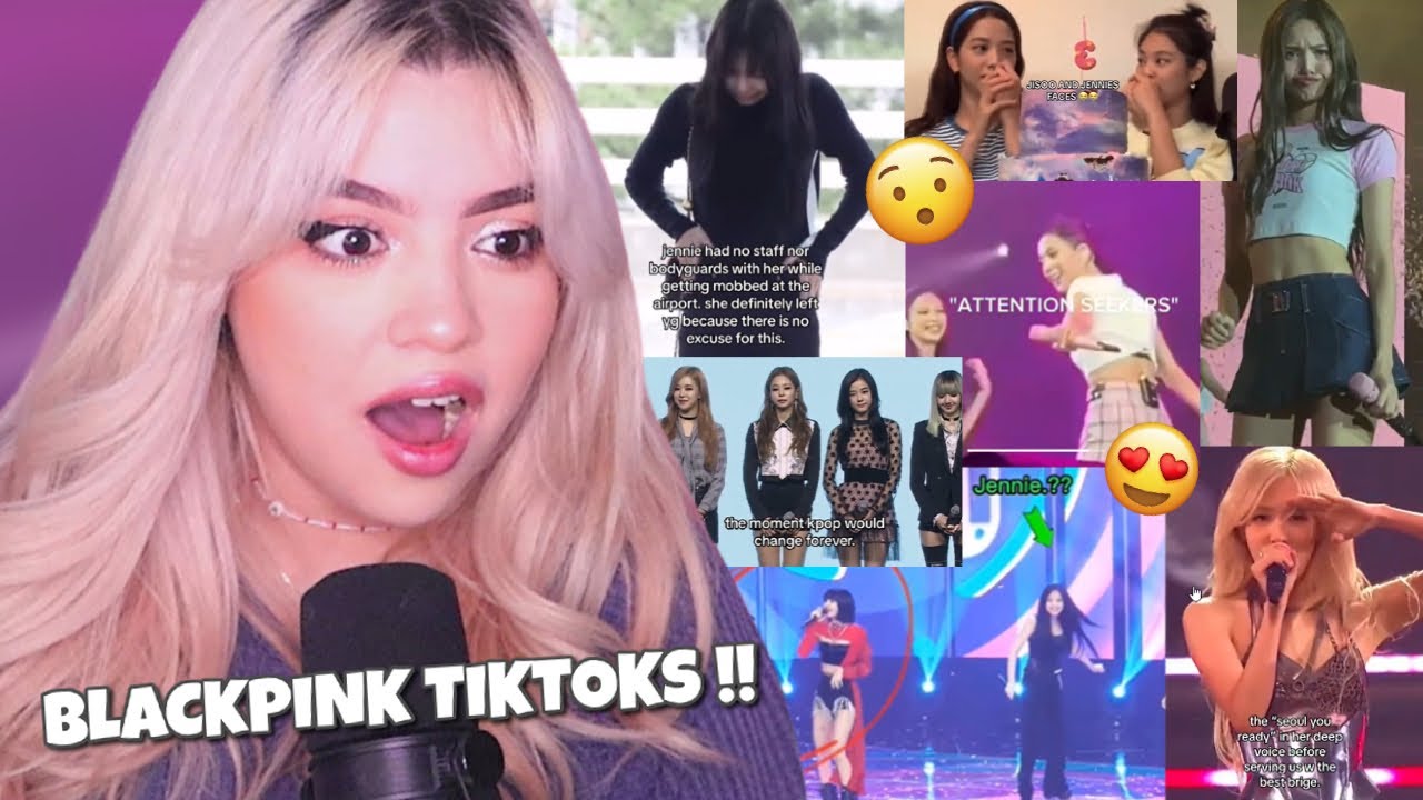 РЕАКЦИЯ НА BLACKPINK TIKTOKS!