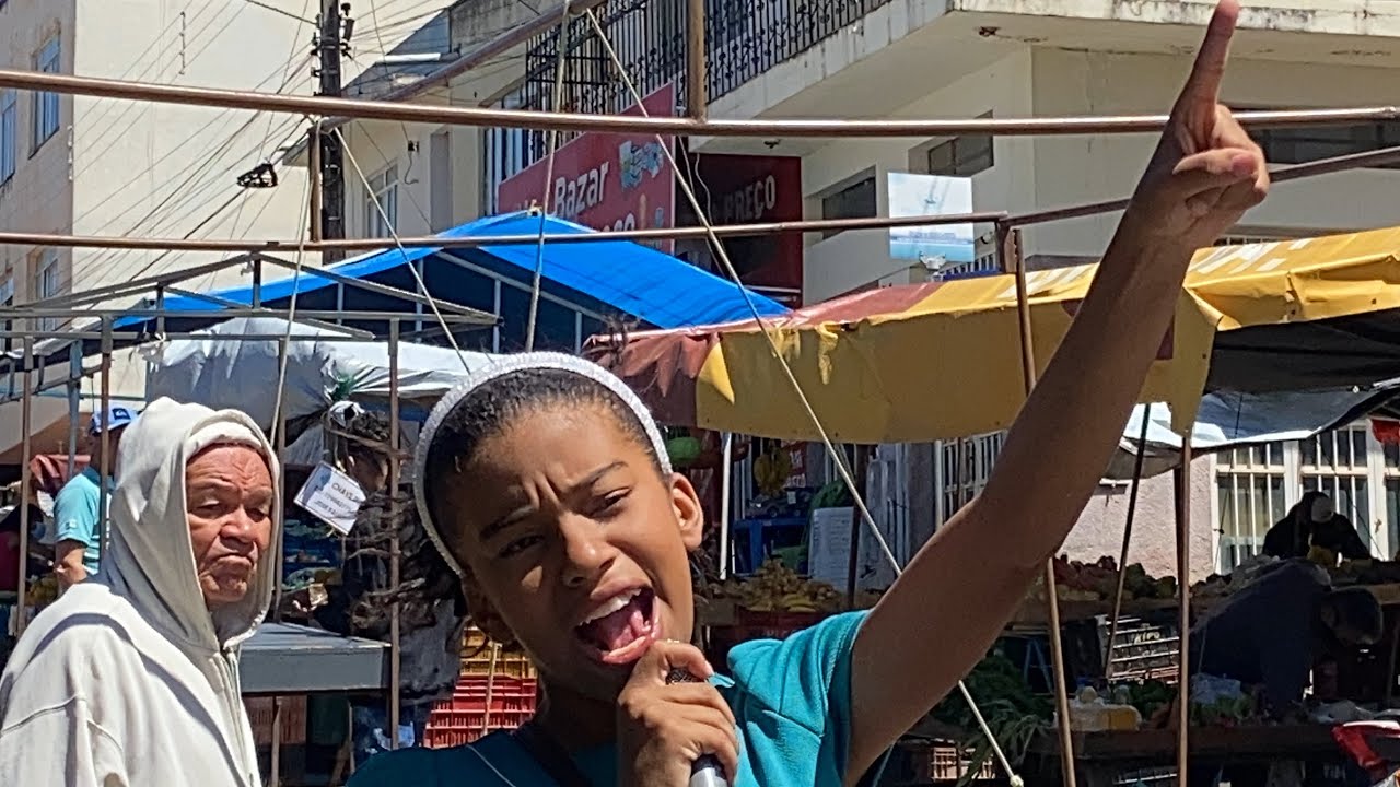 Evangelismo Na Feira De Caetité Foi Uma Bença,Vejam!!!(Vitoria De Deus Oficial)