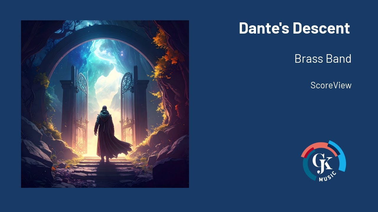 Dante's Descent - Geert Jan Kroon | Brass Band (ScoreView)