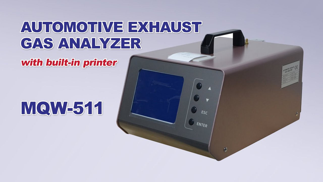 AA4C MQW-511 Automotive Exhaust Gas Analyzer  5 Gas Analyzer Emissions testing