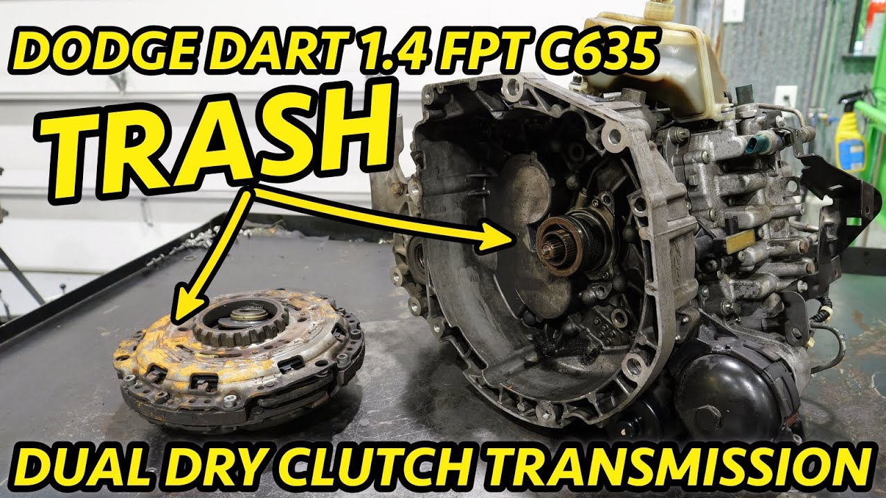 Why Is The Dodge Dart Dual Dry Clutch Transmission SO Unreliable? FPT C635 DDCT Teardown!