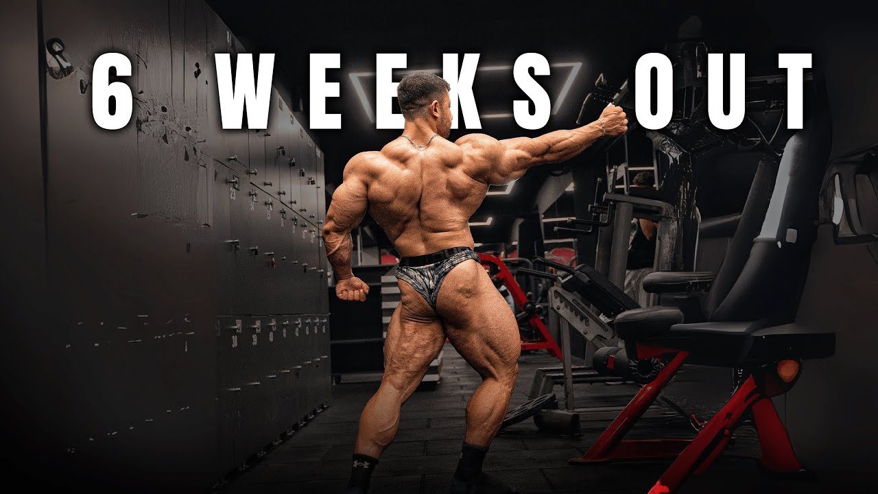 Road To Olympia | PUSH DAY - shoulder focus | 6 Weeks Out | Nihat Kaya