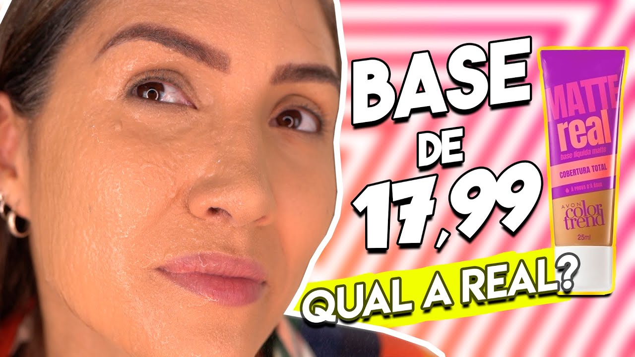 RESENHA da NOVA BASE da AVON COLOR TREND MATTE REAL