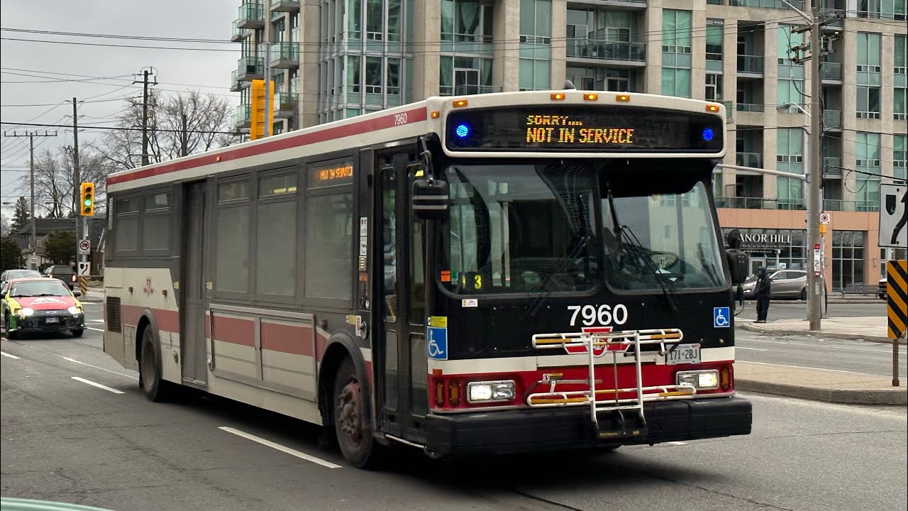 TTC Orion VII 7960 | Ride on Route 37 Islington (NB)
