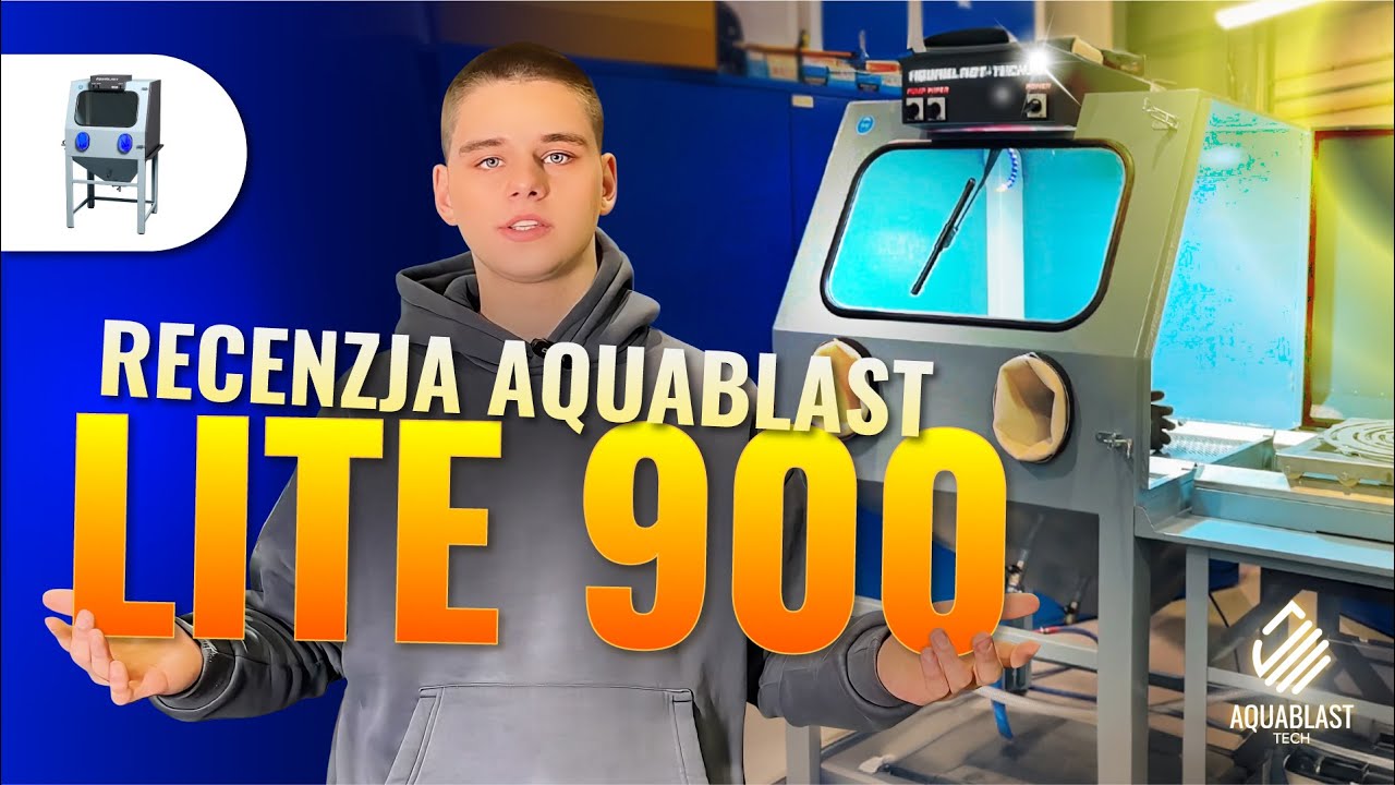 Recenzja AQUABLAST LITE 900. Dlaczego profesjonaliści go polecają! | Aquablast Tech #vaporblasting