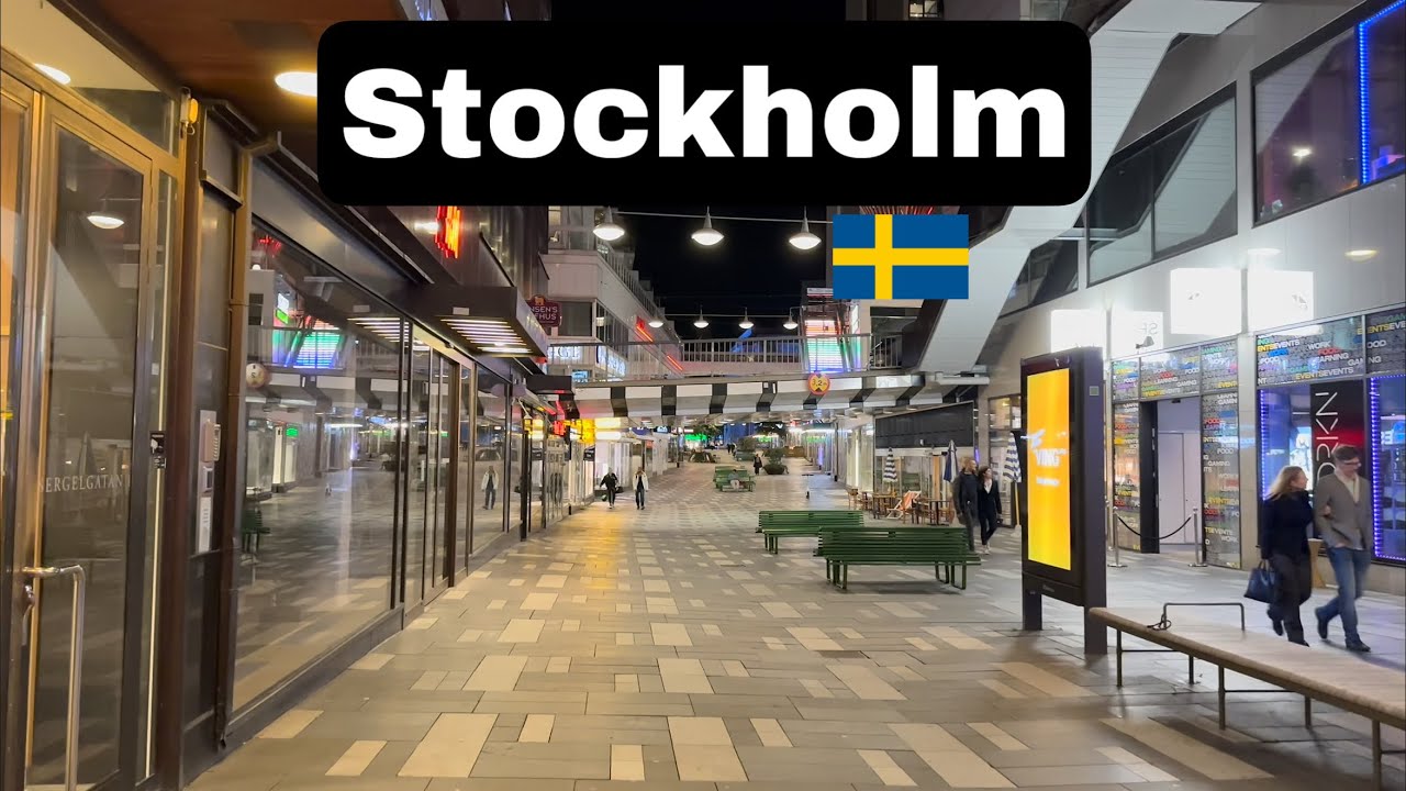 STOCKHOLM, SWEDEN 🇸🇪 &mdash; ARCTIC WINTER NIGHT WALK | ASMR 4K 60FPS