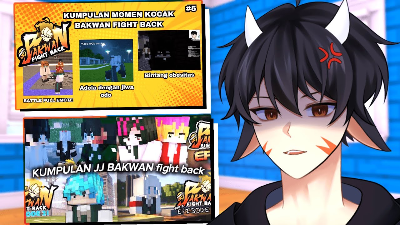 MC BAKWAN FIGHT BACK DISENGGOL SAMA SEKOLAH SEBELAH !