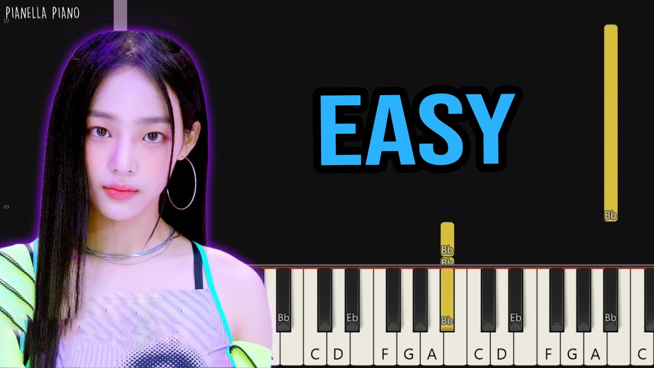 NewJeans - Attention | EASY Piano Tutorial by Pianella Piano