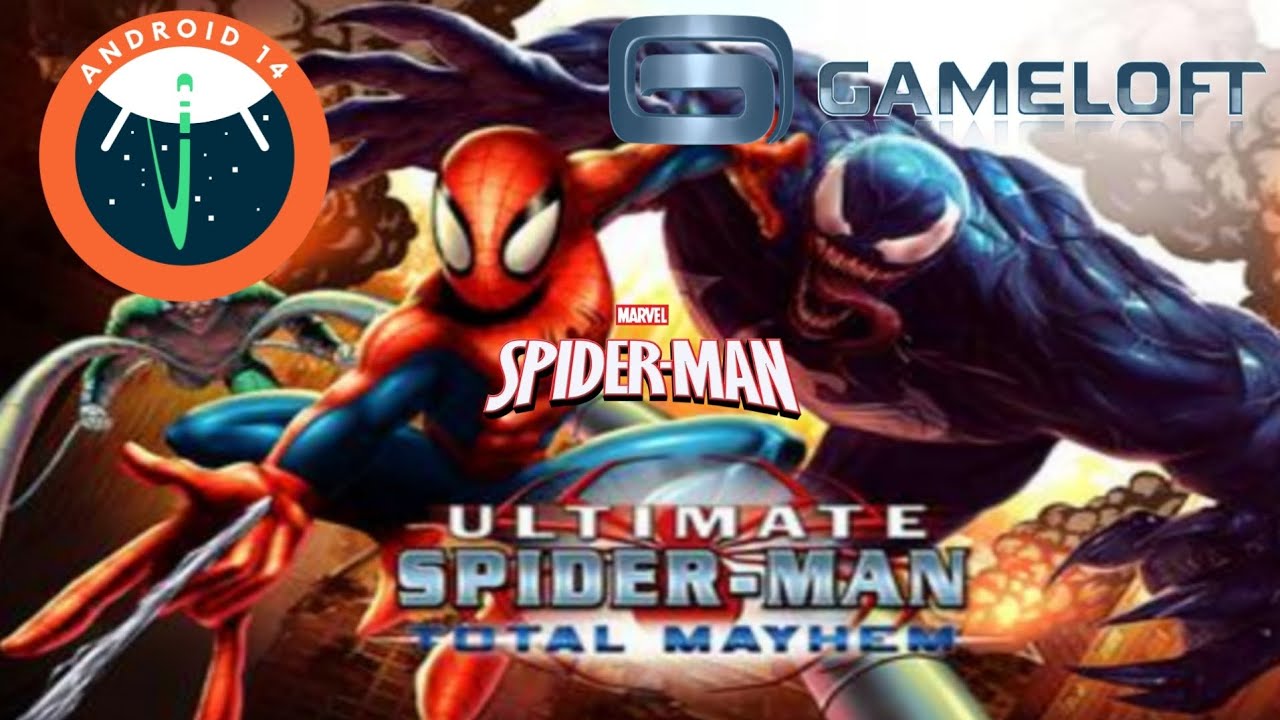 Ultimate Spider-Man: Total Mayhem - Android 10 ao 14! - Gameplay completa do jogo #spiderman