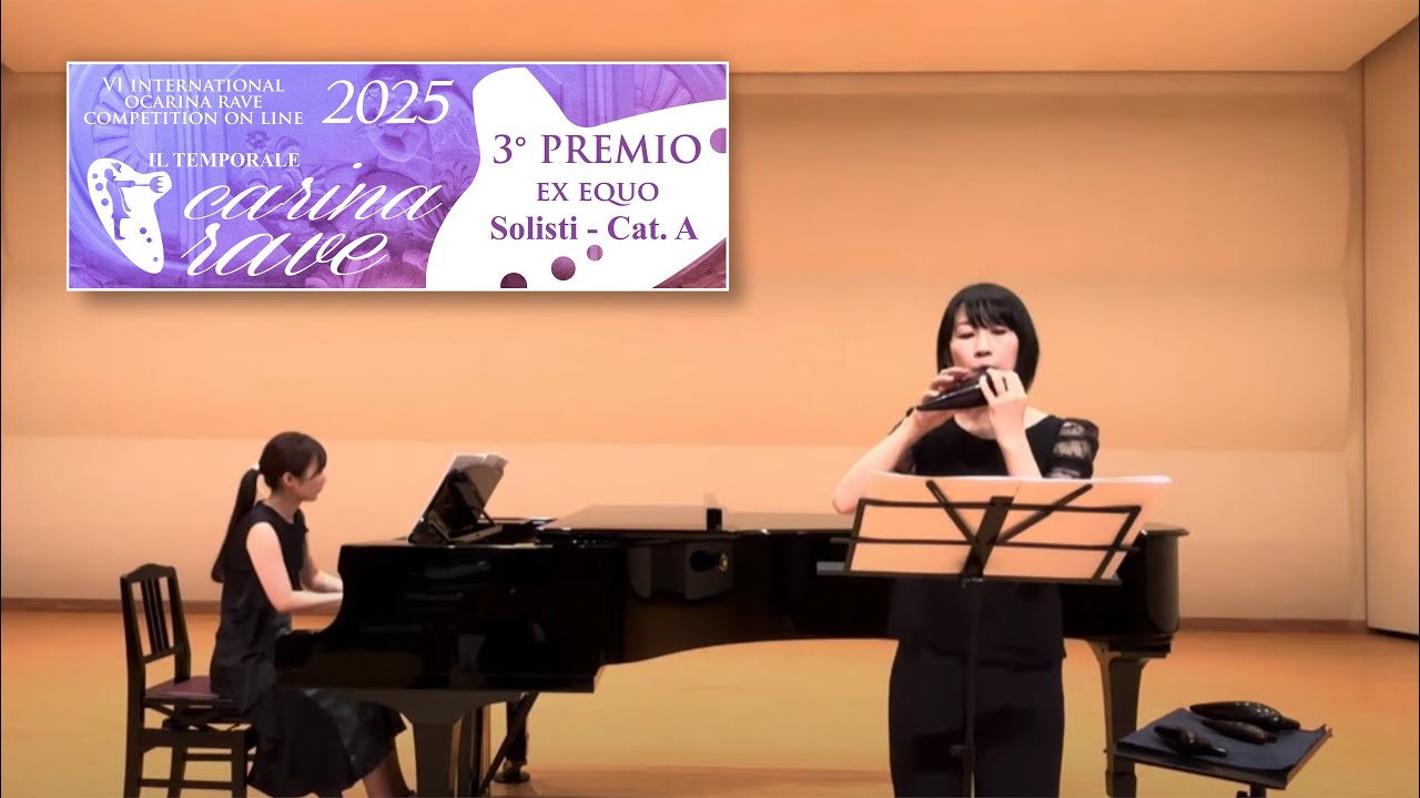 6&deg; International Ocarina Rave Competition ON LINE 2025 - Solista A - Sakura Yoshino