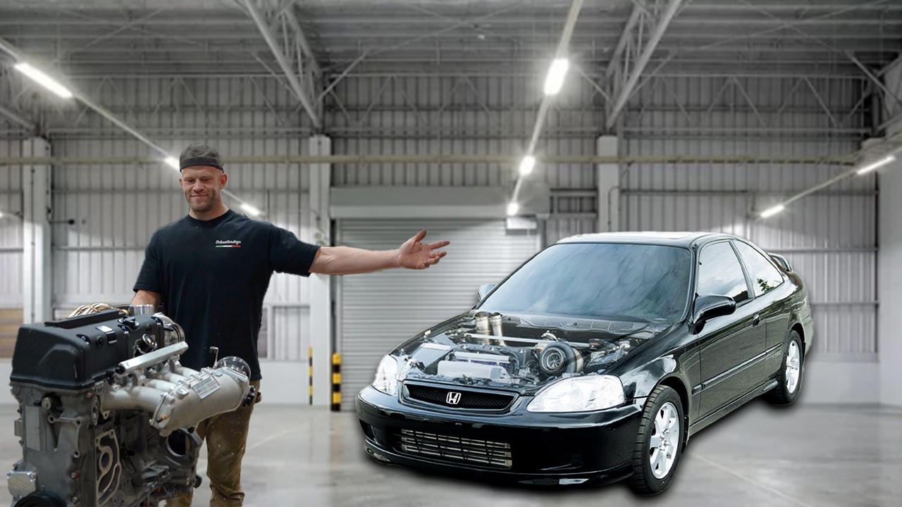 BUDOWA NAJLEPSZEGO MODELU EM1 HONDA CIVIC SI