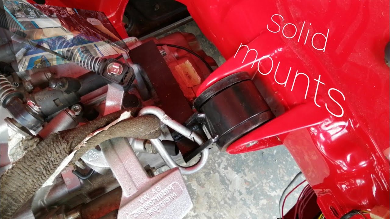 Golf Mk1 project EP 16. Installing the mounts