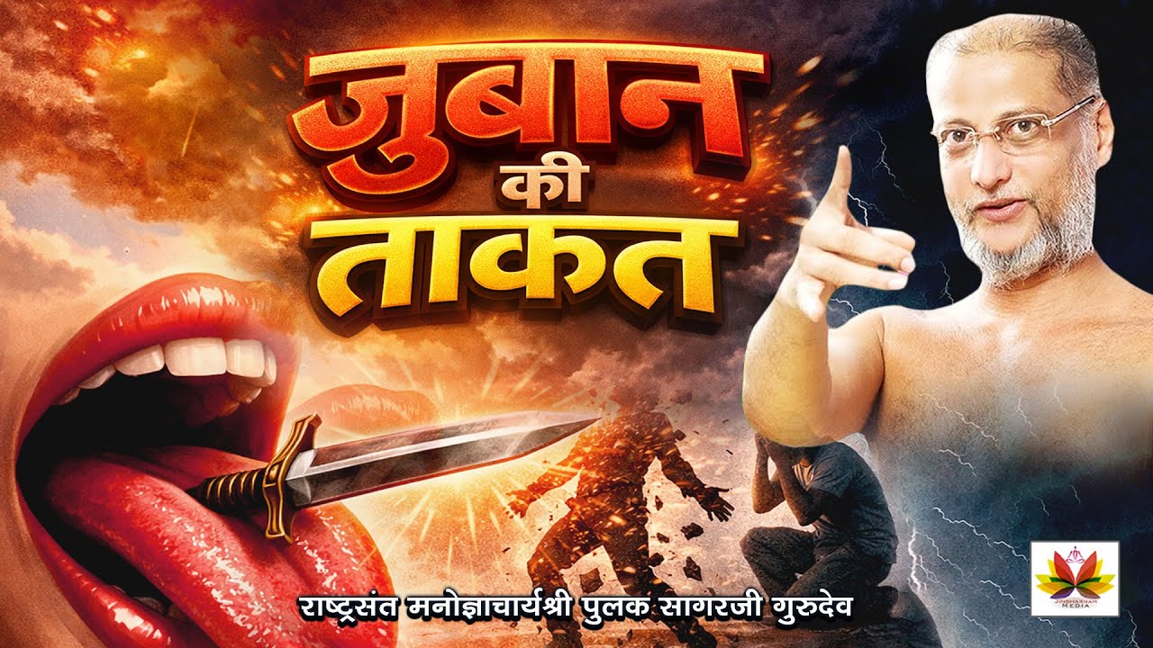 एक जुबान, पूरा जीवन बदल देती है | Power of the Tongue Explained | #pulaksagar #pravachan
