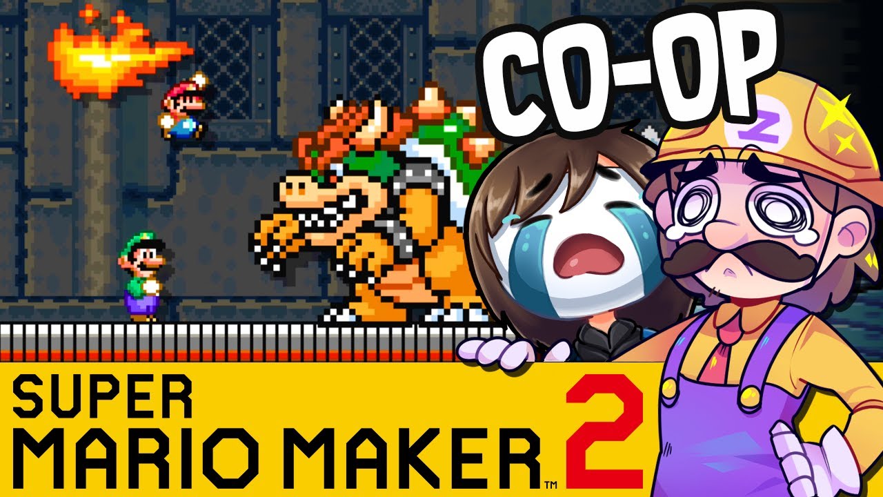 Wir wollen doch nur ins Ziel :( | SUPER MARIO MAKER 2 Coop
