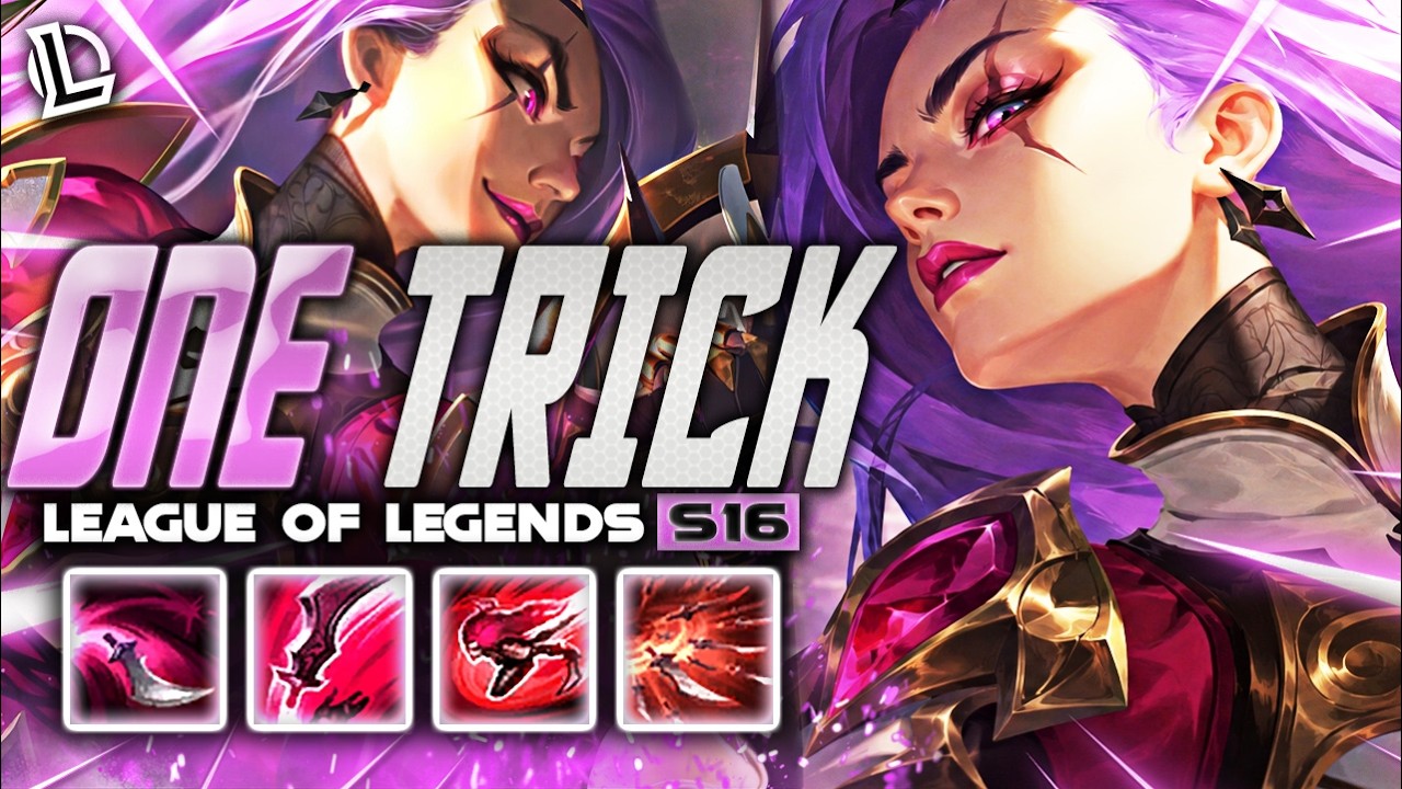 KATARINA MONTAGE #59 - ONE TRICK | Ez LoL Plays
