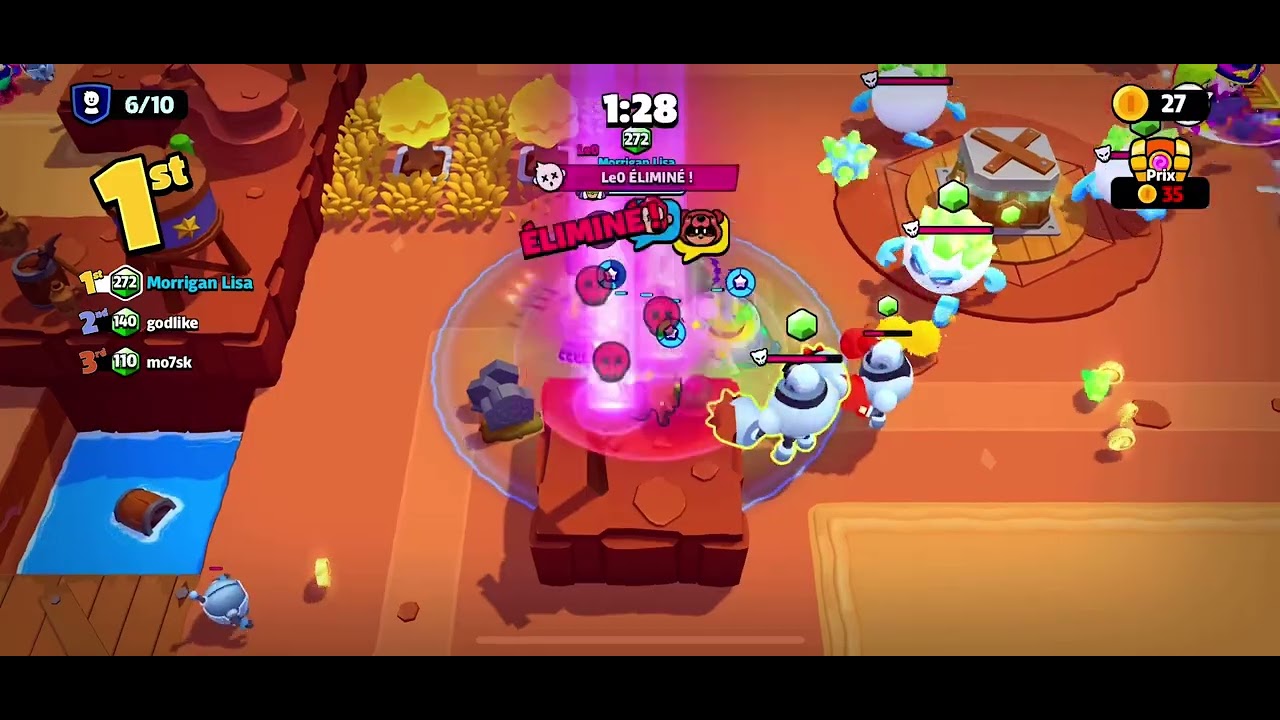 Top 1 / 5 kill en Ligue Squad sur Squad Busters !