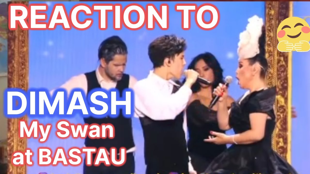REACTION to DIMASH  - My Swan at BASTAU (2017) SUPER DUO!!