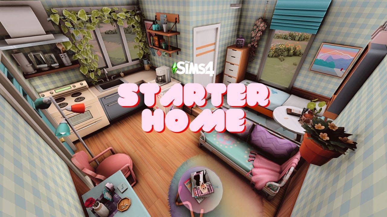 rumah 5x5 super murah! cocok untuk jadi rumah pertama sim kamu nih | The Sims 4 Indonesia