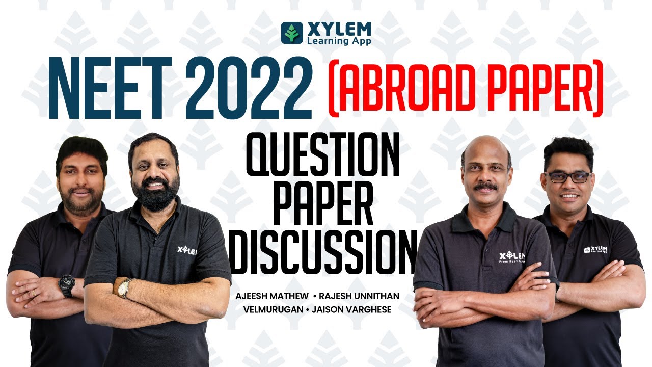 NEET 2022 ABROAD Question Paper With Solutions | NEET 2022 ABROAD ANSWER KEY