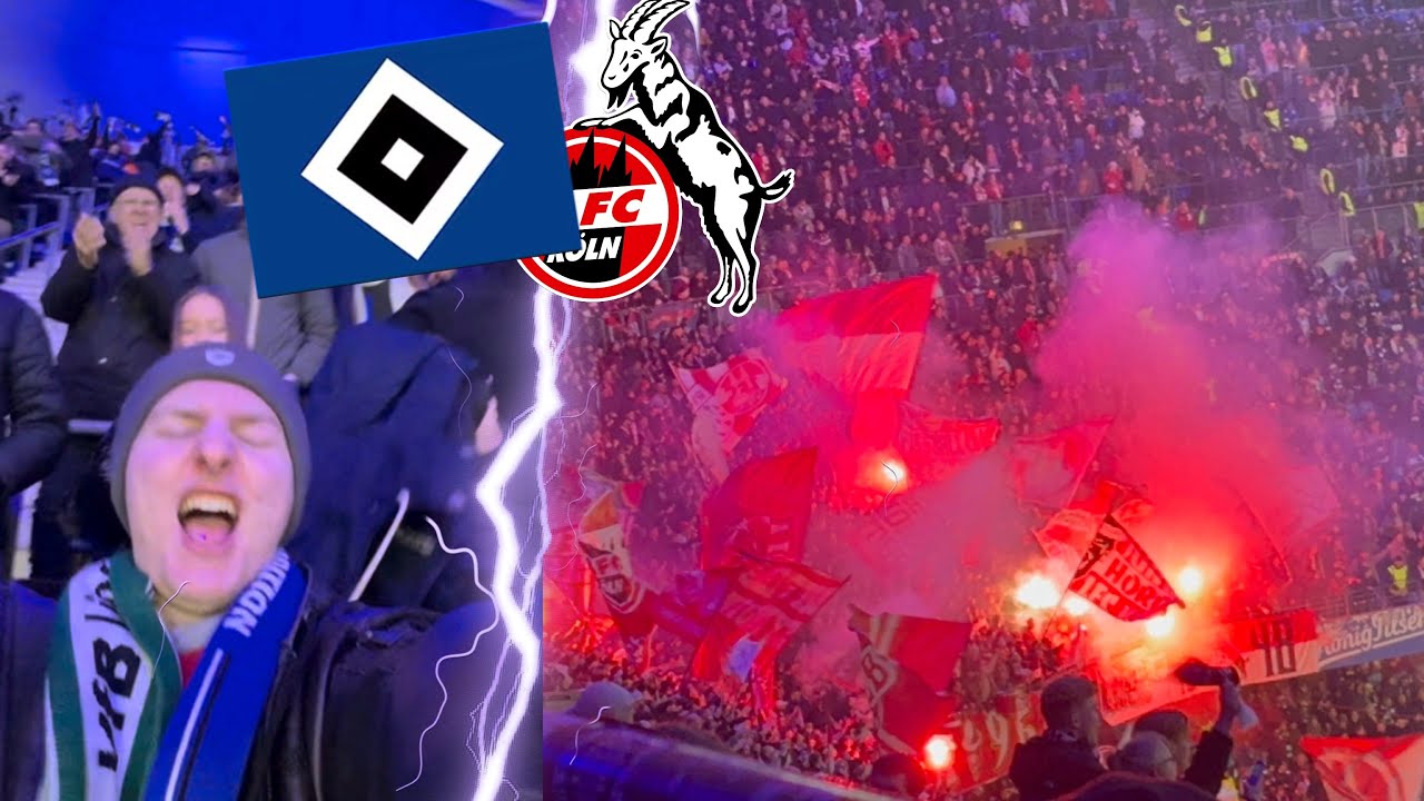 Kleiner Schritt für den Klassenerhalt | HSV - Köln Stadion Vlog