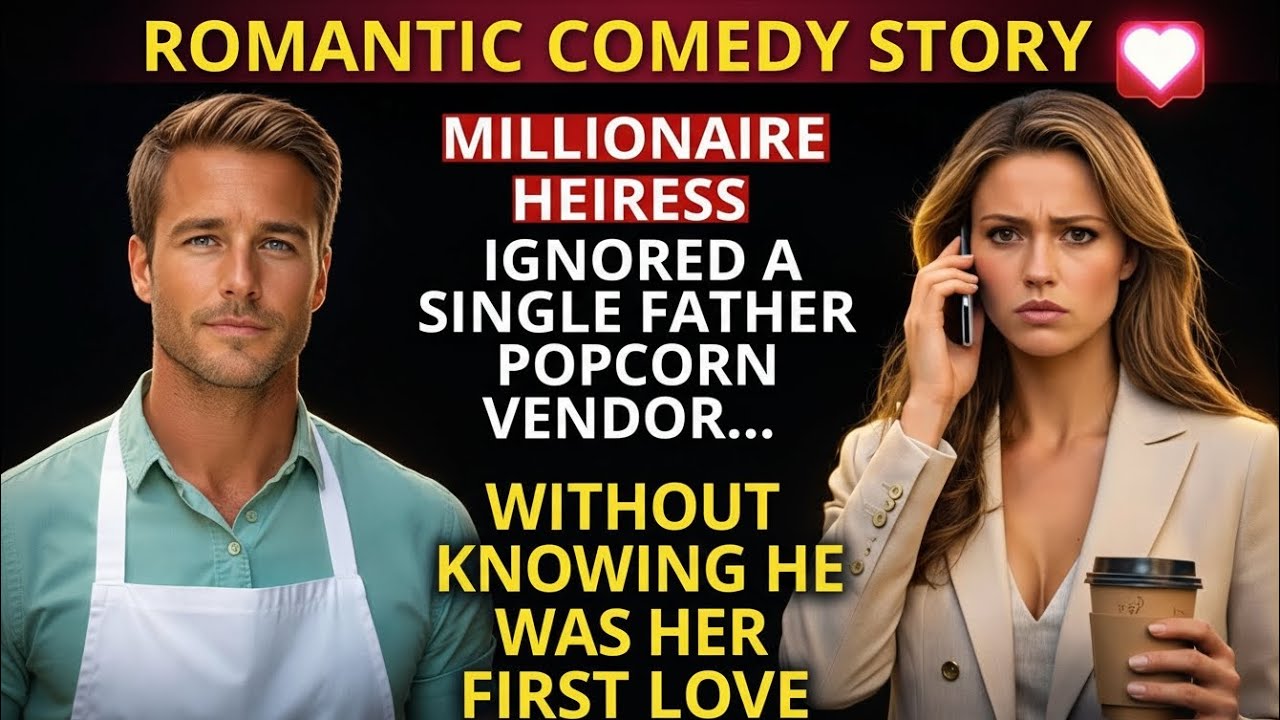She Humiliated a Single Father Vendor — Then Discovered He Was Her First Love