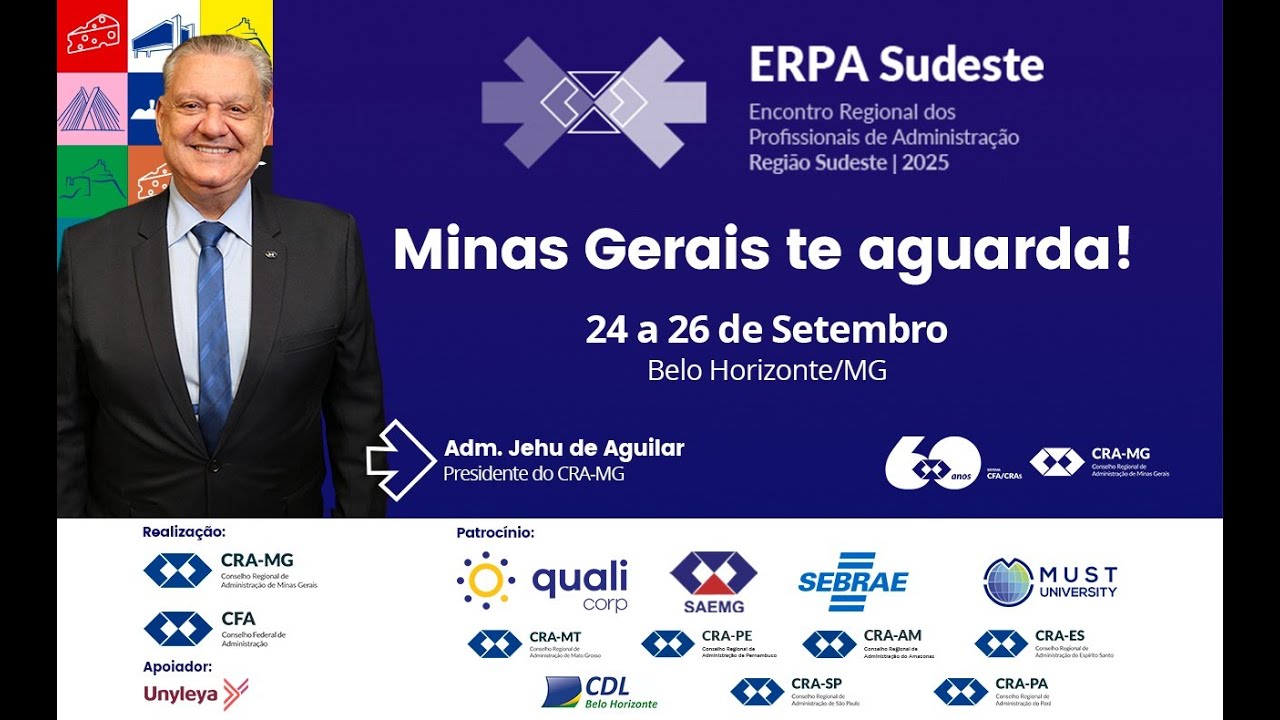 Encontro Regional dos Profissionais de Administração da Região Sudeste (Erpa) | Dia 1