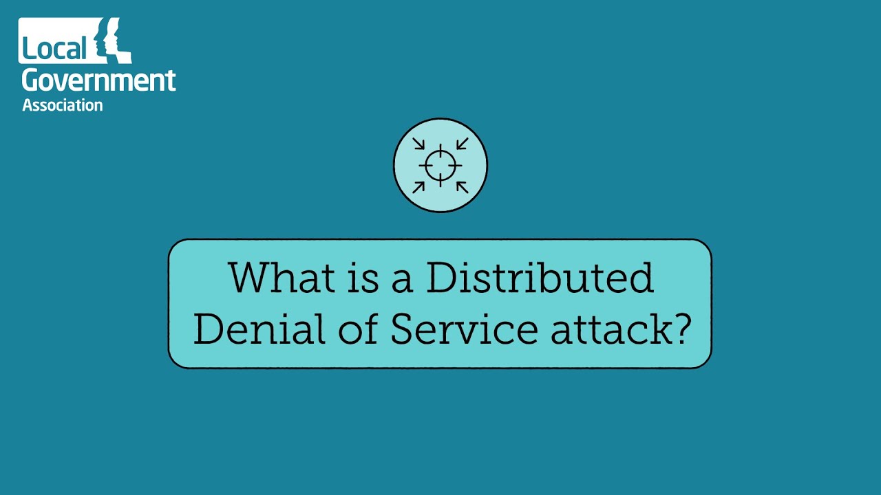 What is a distributed denial of service (DDoS) attack?