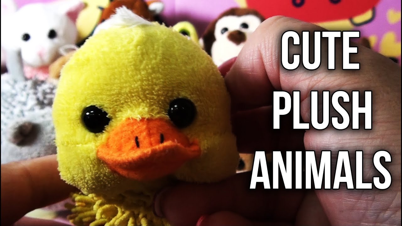 Cute Plush Farm Animals Collection Pig Frog Monkey Dog Cat Hippo Bear and more