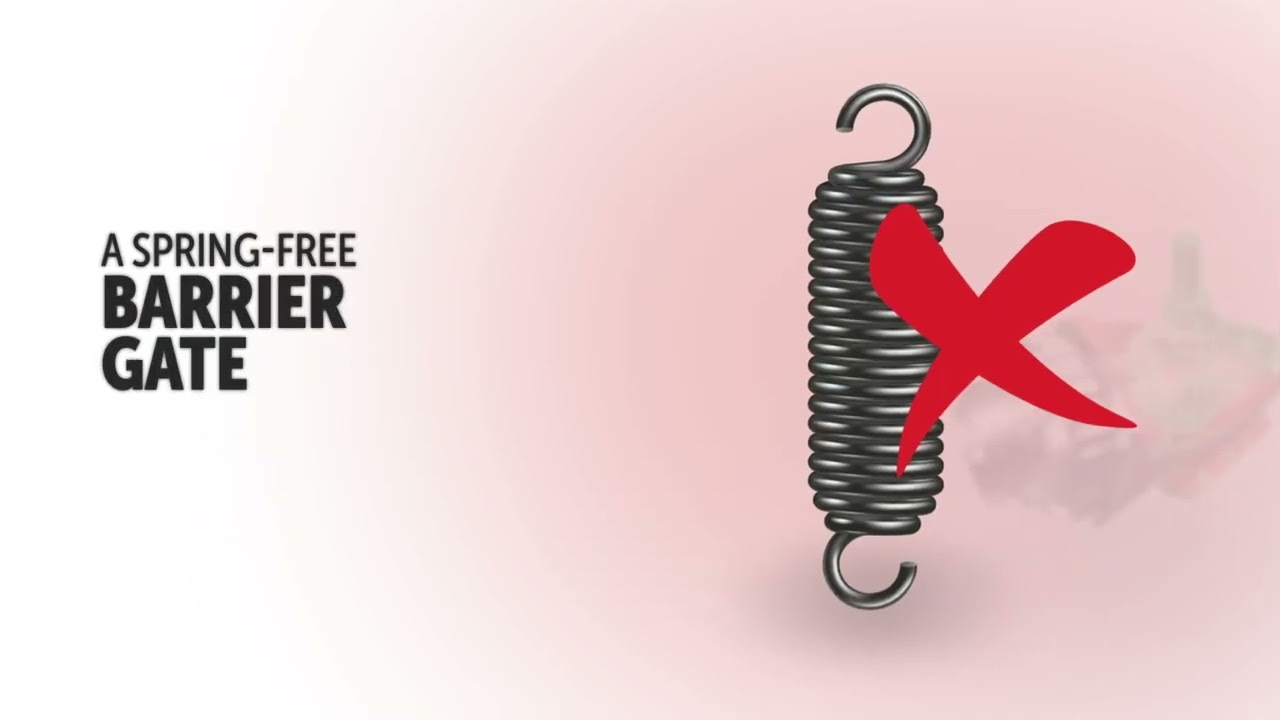 Spring-free Barrier Gate