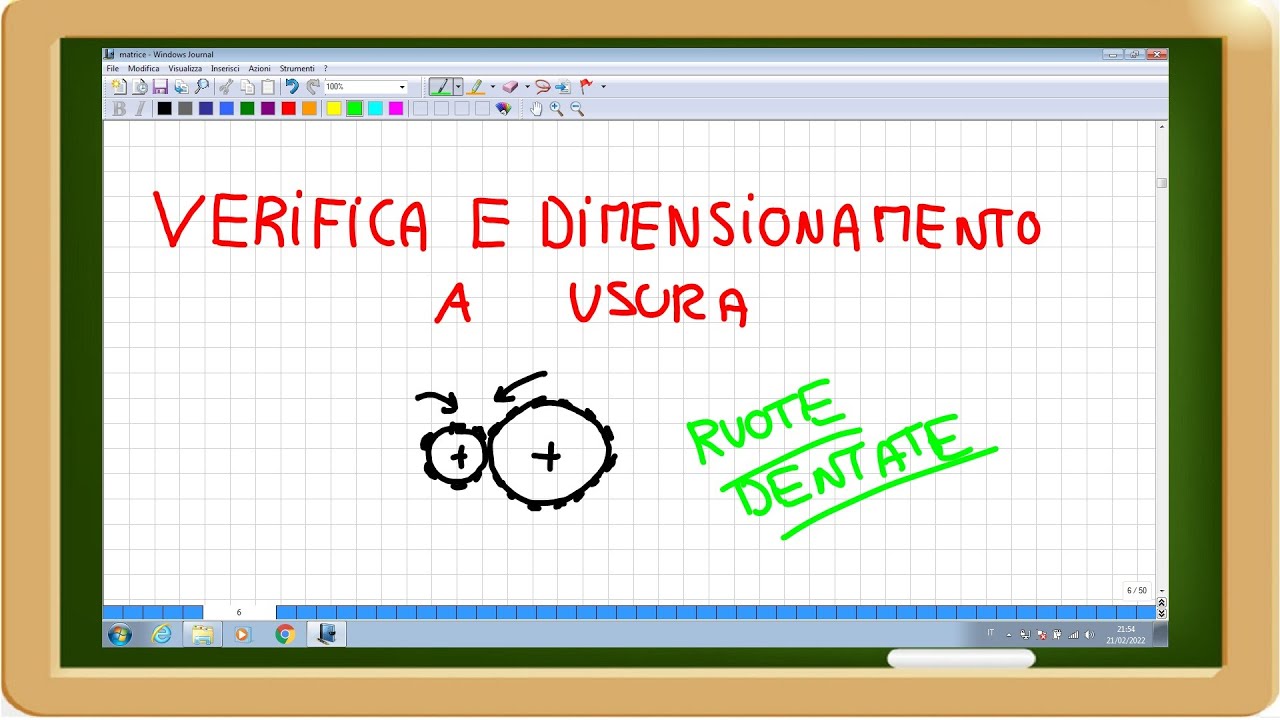 verifica e dimensionamento ad usura ruote dentate