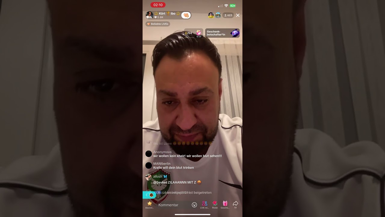 PAPAKRALLE WAR LIVE MIT KÜRT IBO & YASSER ABOU CHAKER - KÜRT IBO HAT BEEF MIT PAPAKRALLE 🫢