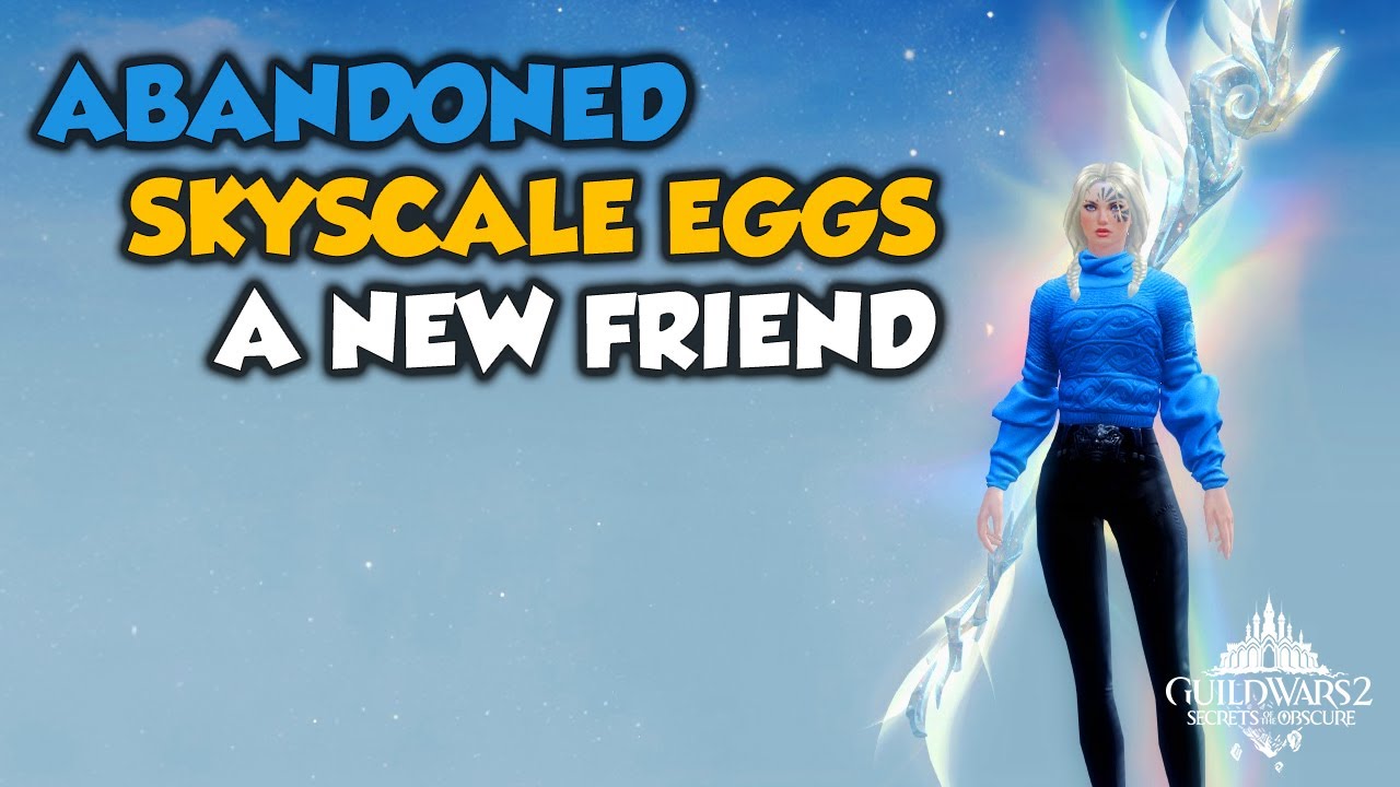 GW2 ABANDONED SKYSCALE EGGS A New Friend (Part 1)