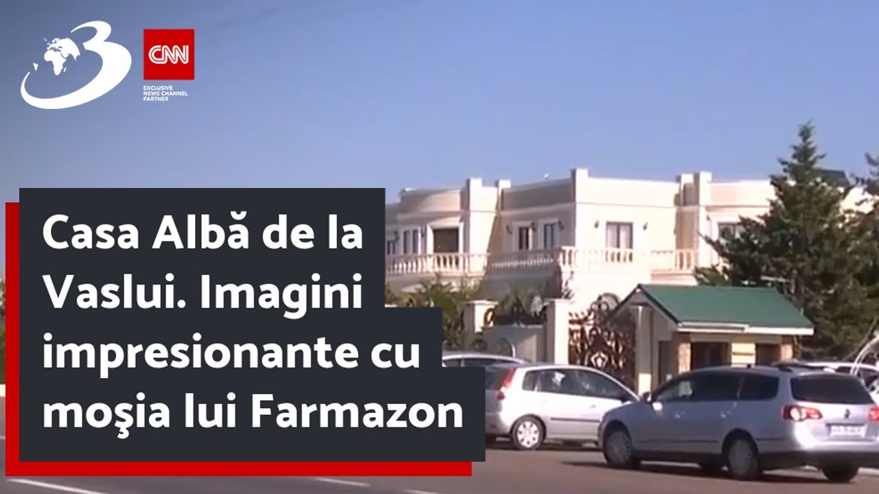 Casa Albă de la Vaslui. Imagini impresionante cu moşia lui Farmazon