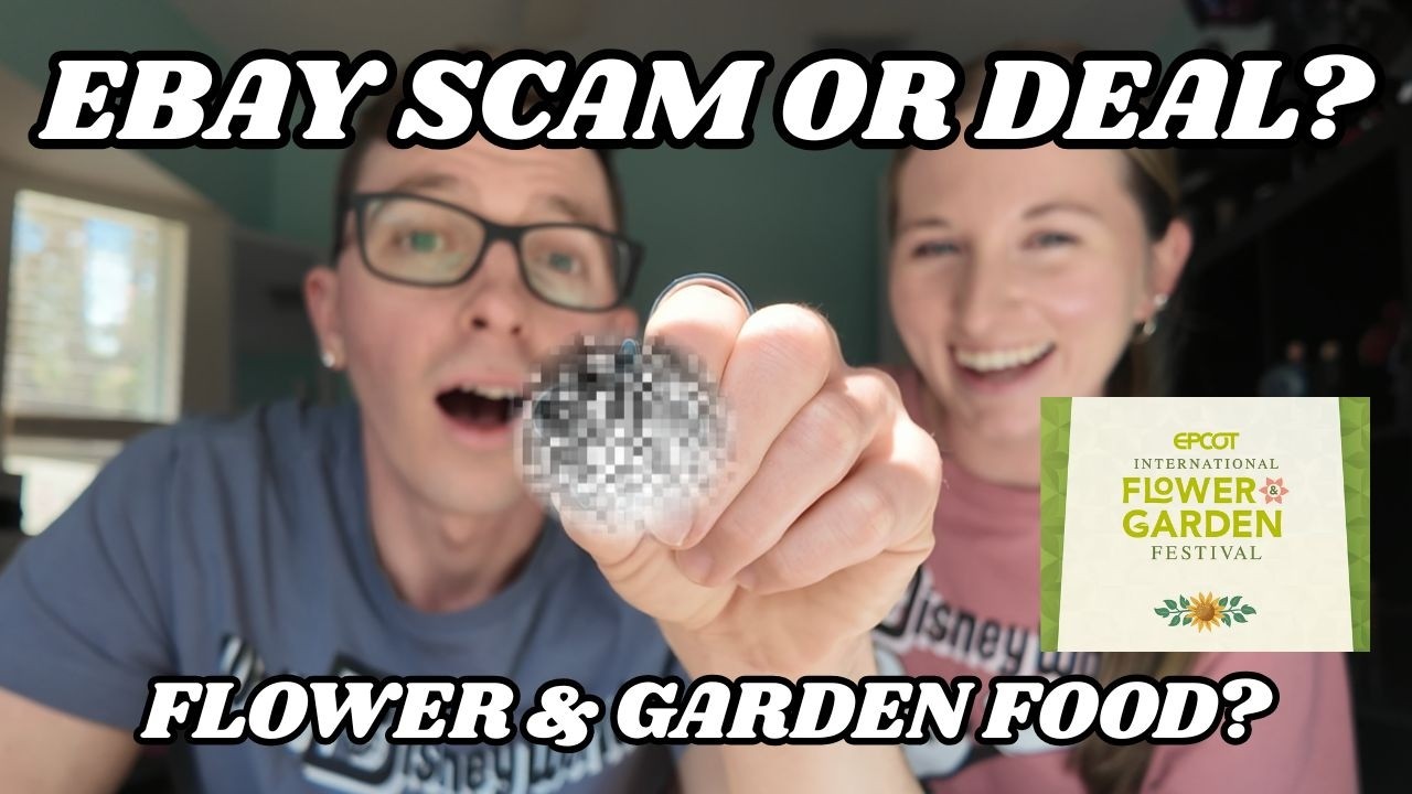 Did We Get Scammed? 40 eBay Disney Pins Unboxing & Flower & Garden Festival Food
