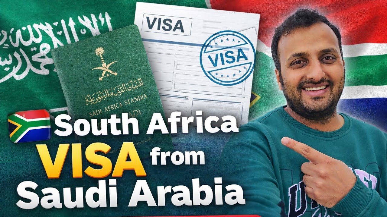 How to apply for a South Africa Visa from Saudi Arabia @Usman-Travel-Vlogs