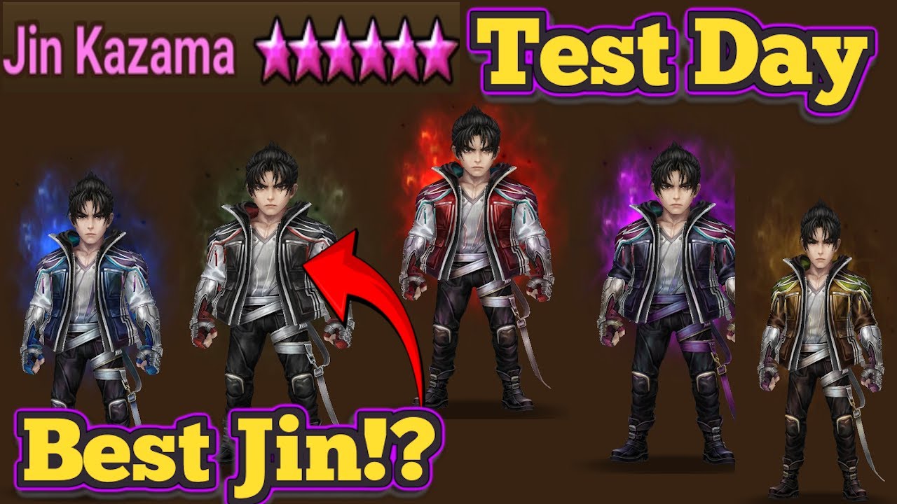 Fire Jin As Good as Expected?! Jin Kazama Test Day! Tekken 8 Collab - Summoners War