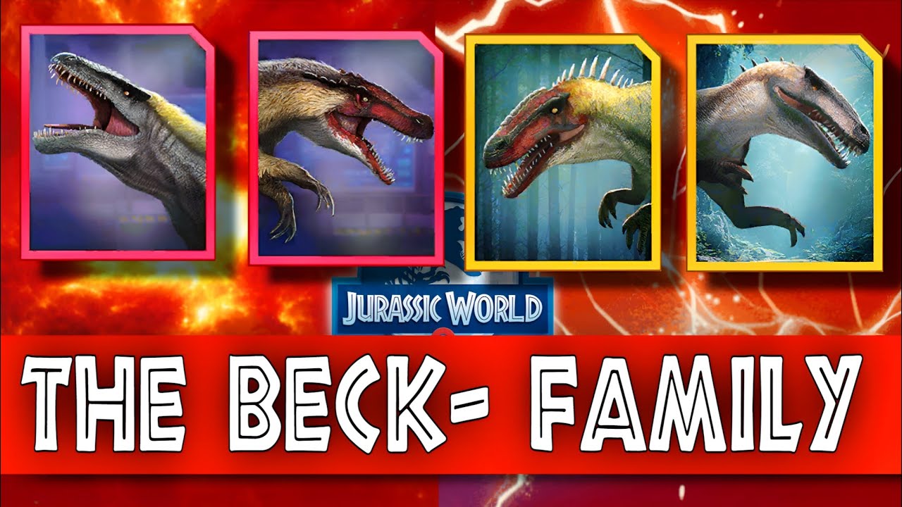 The BECKLESPINAX - Family Reunion || Jurassic world alive || V3.13