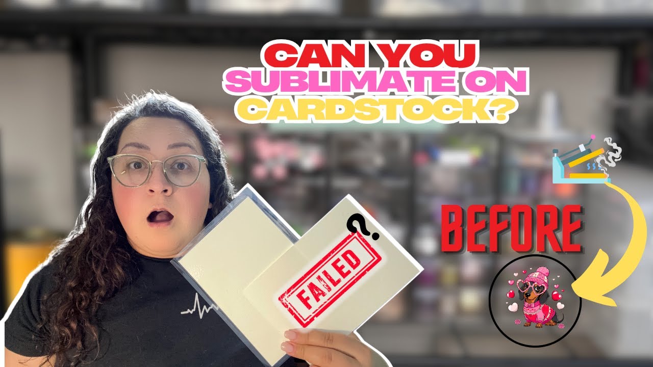 Can You REALLY Sublimate on Cardstock? (Shocking Results!)