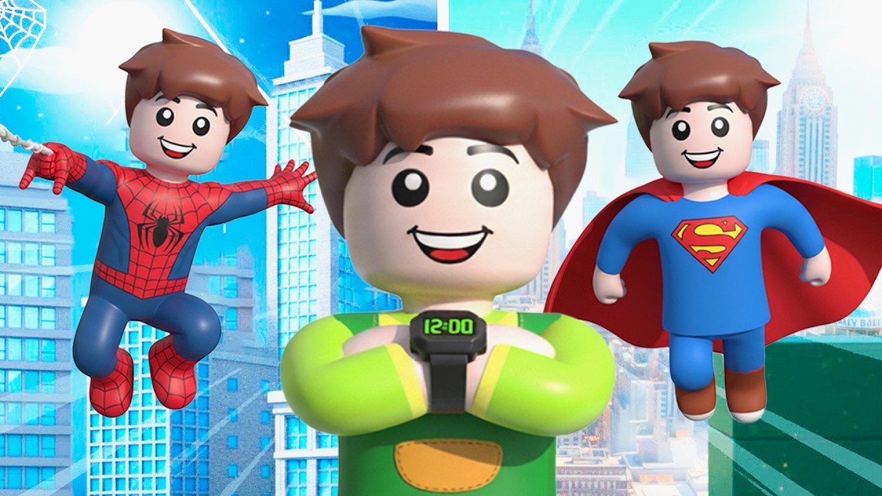 Roblox 3D Bruce Smash: Fake Superhero SPIDERMAN & IRONMAN - Fake Trust