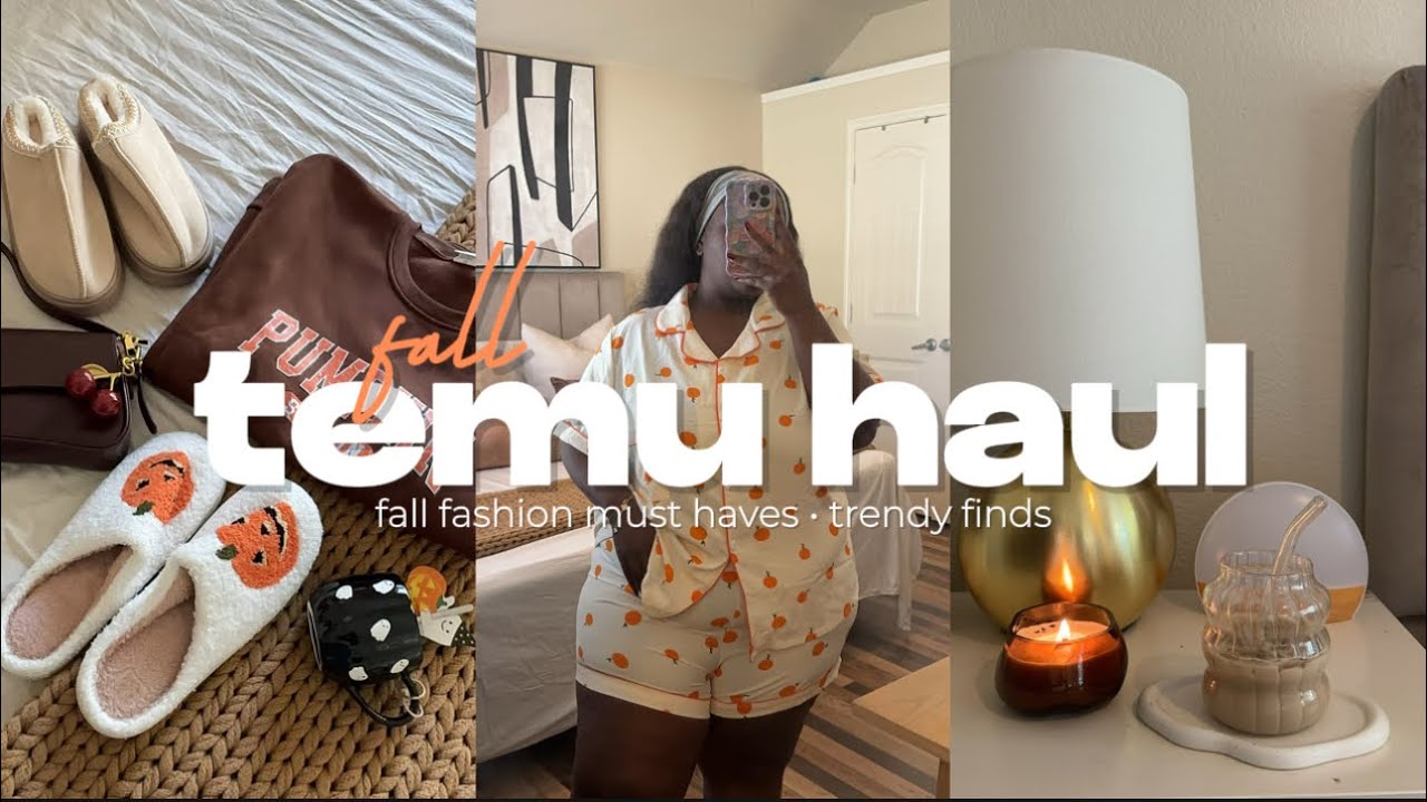 THE BEST FALL TEMU FINDS 2024 | Fall Fashion Must Haves | Samaria Janae