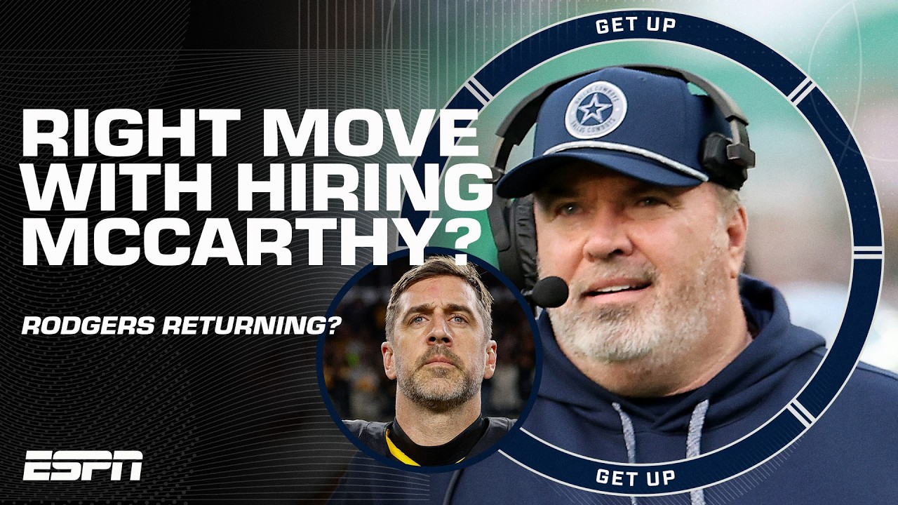 Steelers going on a run NEXT SEASON? Jeff Saturday says Mike McCarthy hiring is 'confusing' | Get Up