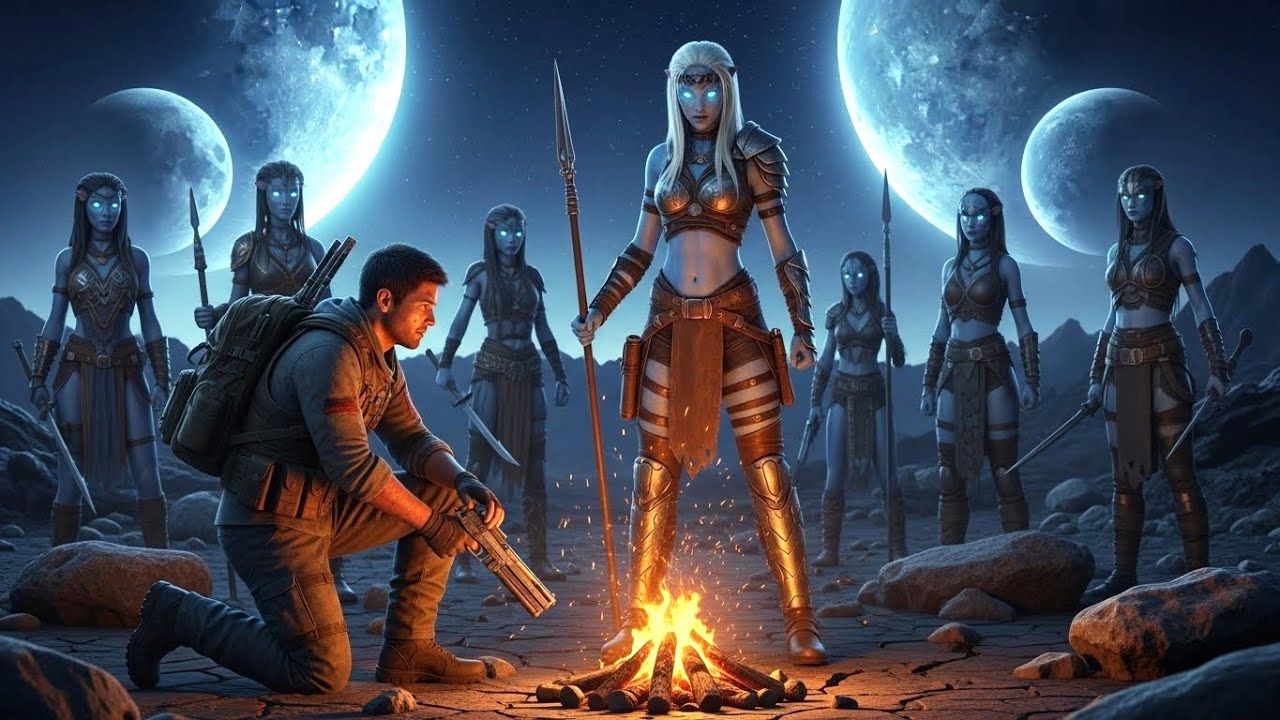 He Bought a ‘Barren’ Planet to Live Alone—Until Starving Huntresses Surrounded Him: Finally. A Male