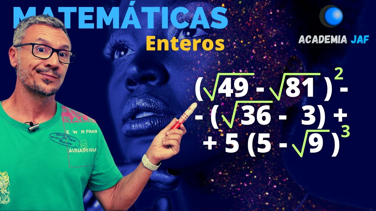 Operaciones combinadas números enteros con potencias y raíces y paréntesis