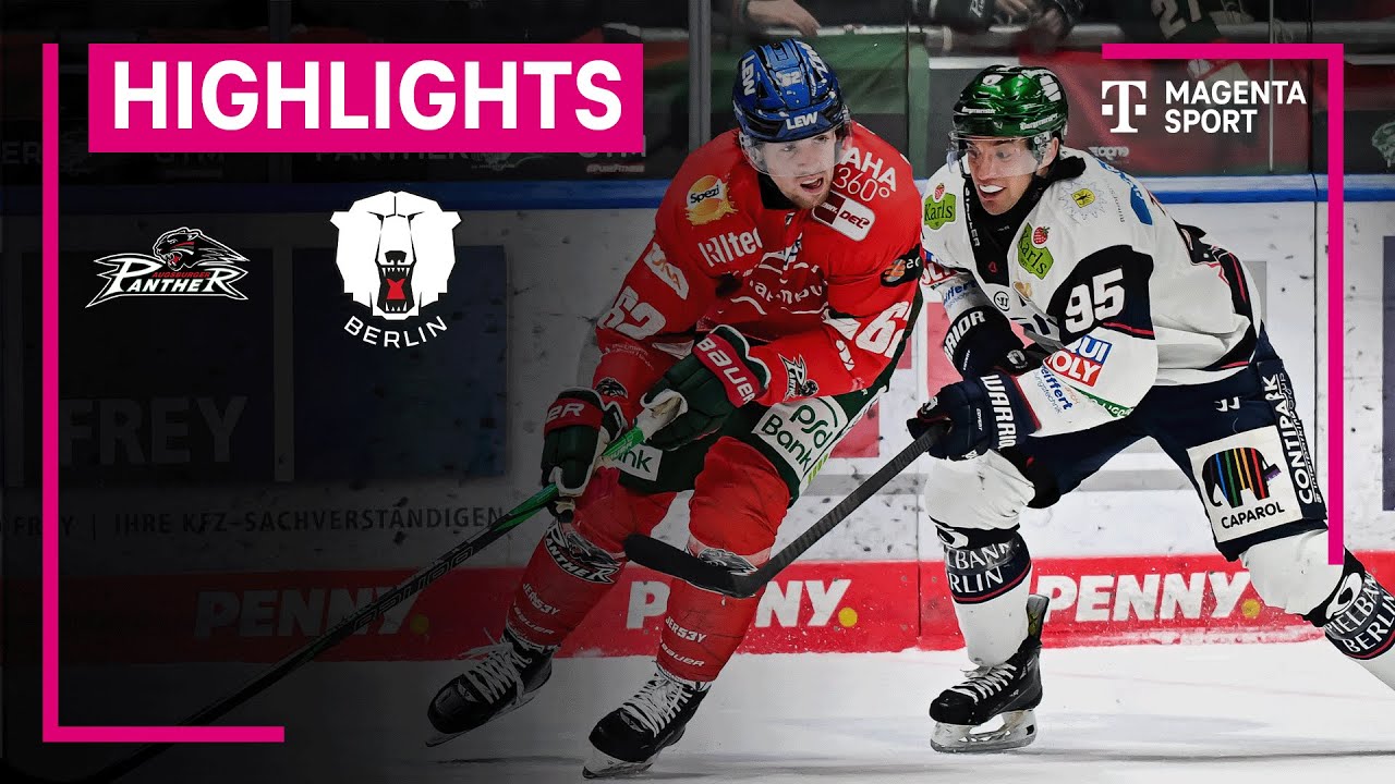 Augsburger Panther - Eisbären Berlin | PENNY DEL | MAGENTA SPORT