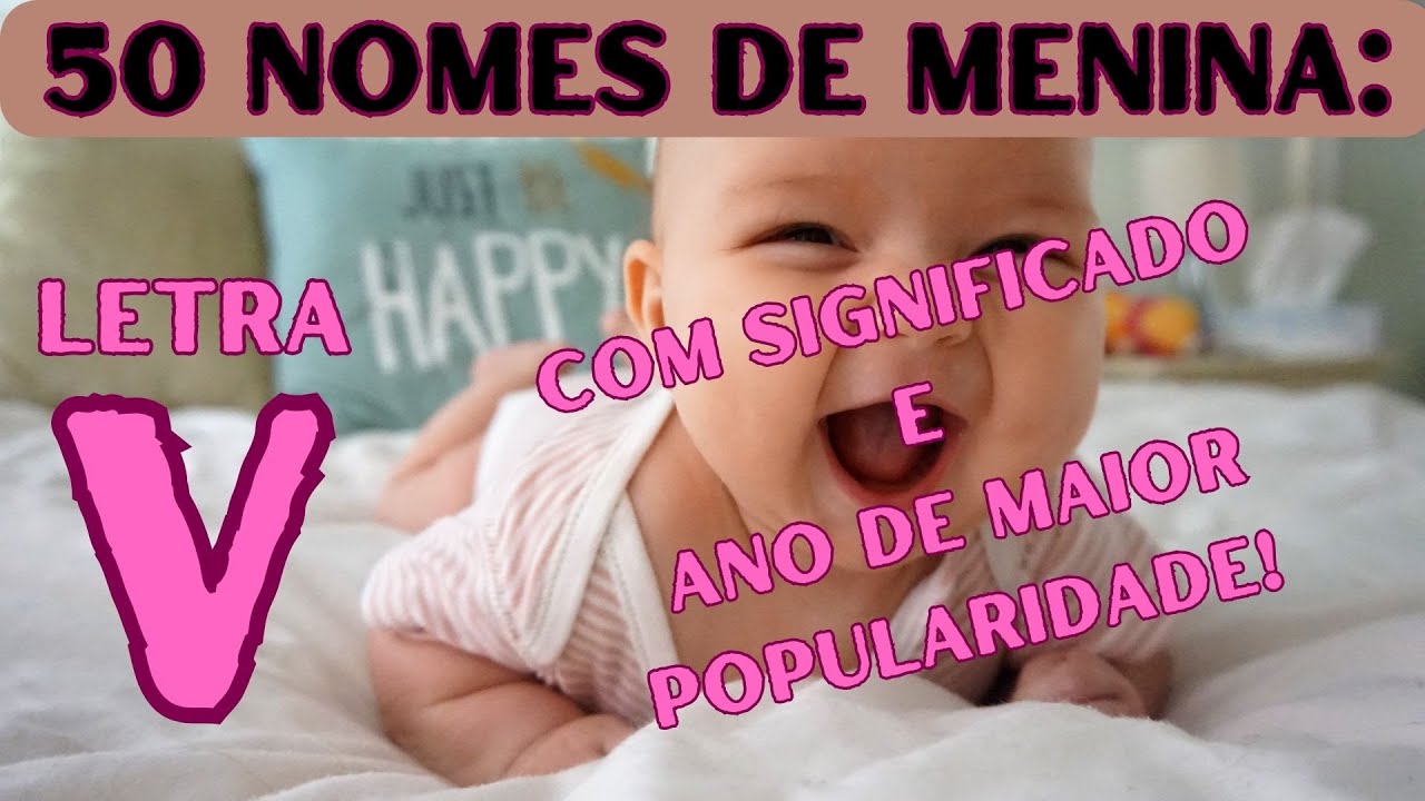 50 Nomes de menina com a letra V!