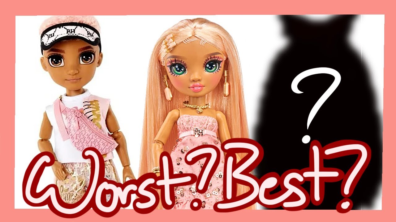 Worst to Best: Ranking MORE Rainbow/Shadow High Dolls!