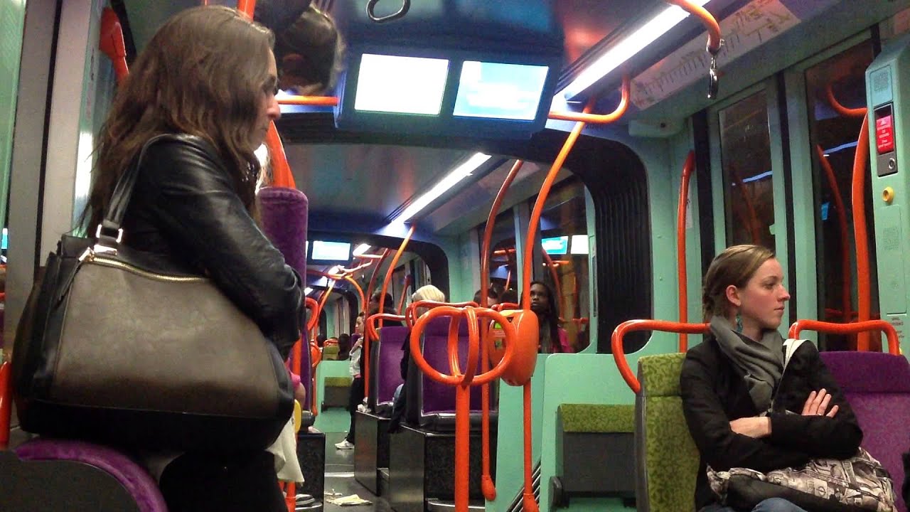 A bord rame de Alstom Citadis 2080 TaM Montpellier ligne 3