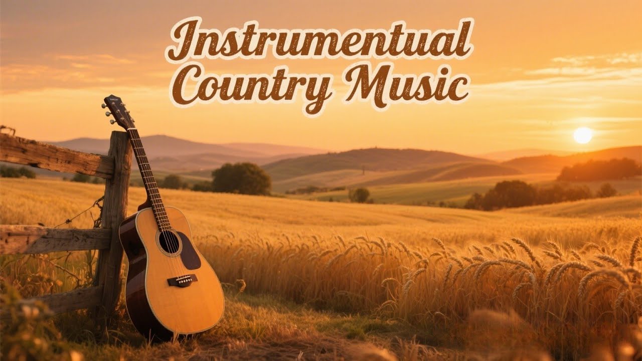 Country Music for Anxiety Relief 💆♀️ Soothing Acoustic Guitar & Fiddle | Deep Relaxation